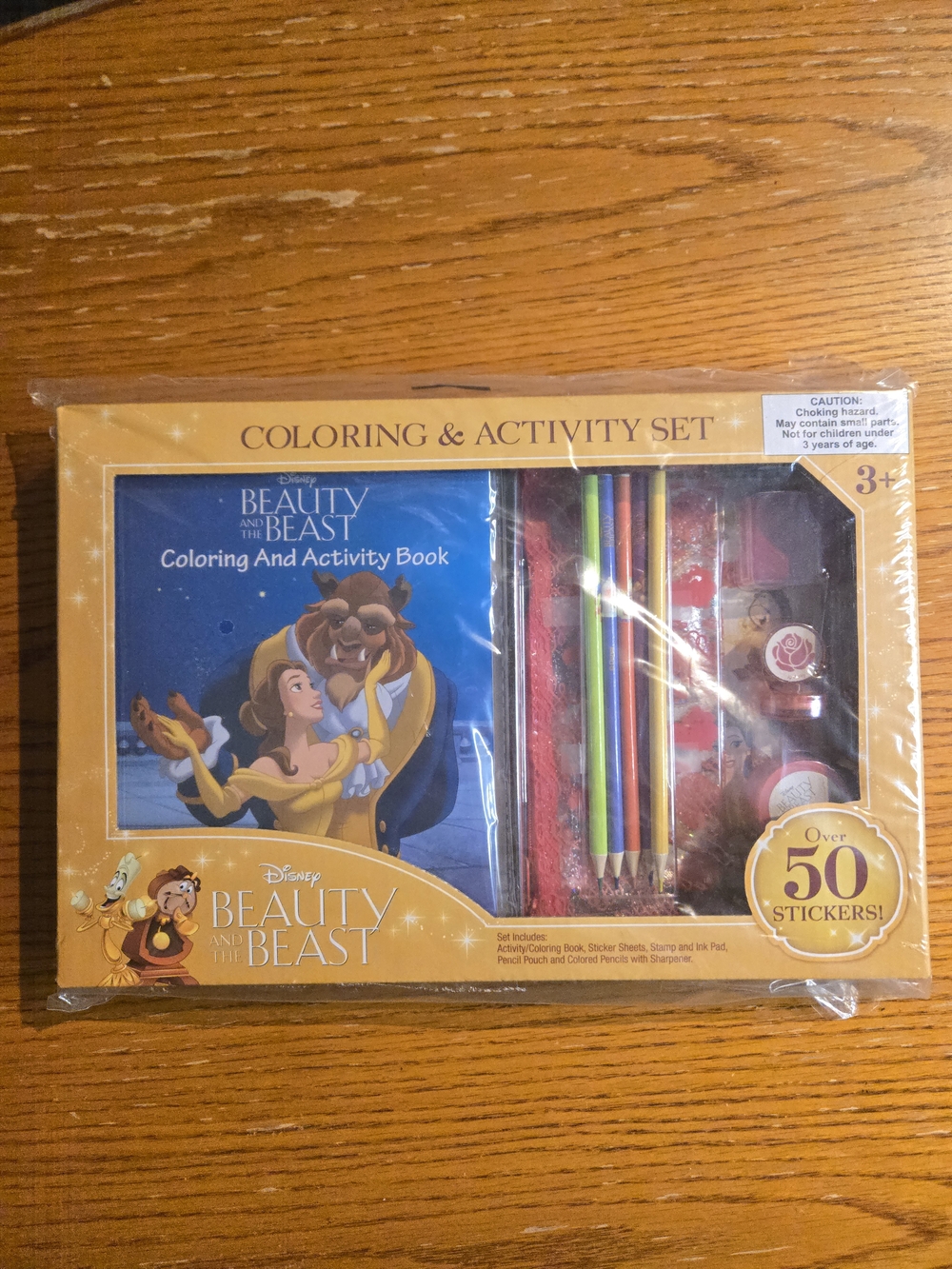 Disney Beauty and the Beast Coloring & Activity Book Kit